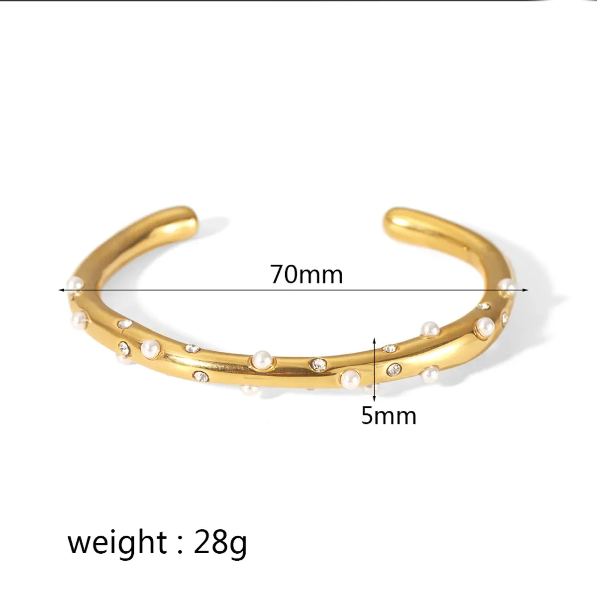 Penny Pearl Cuff Bangle
