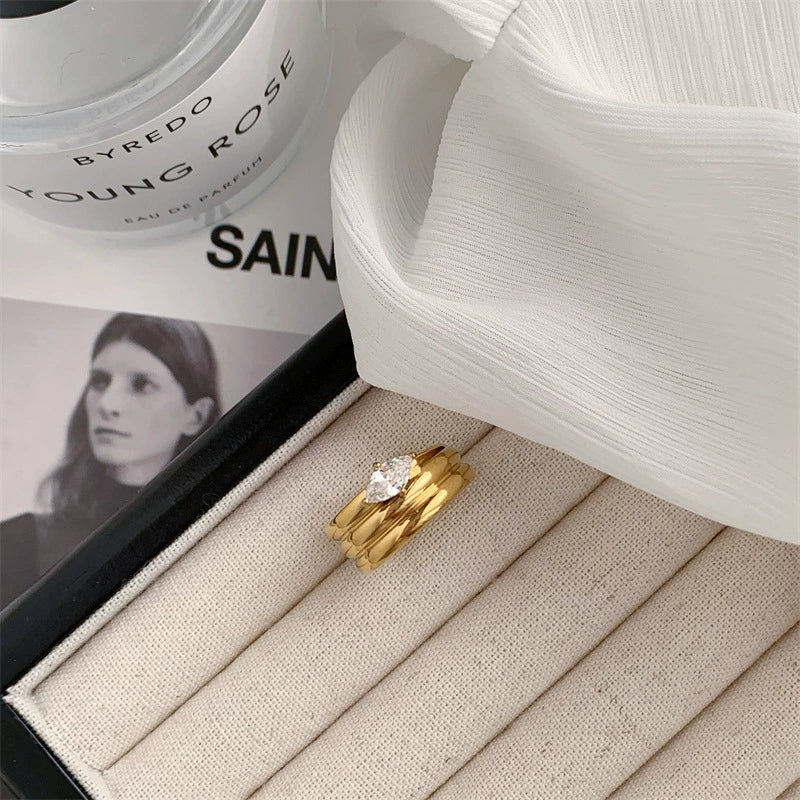 Marquise Spiral Ring