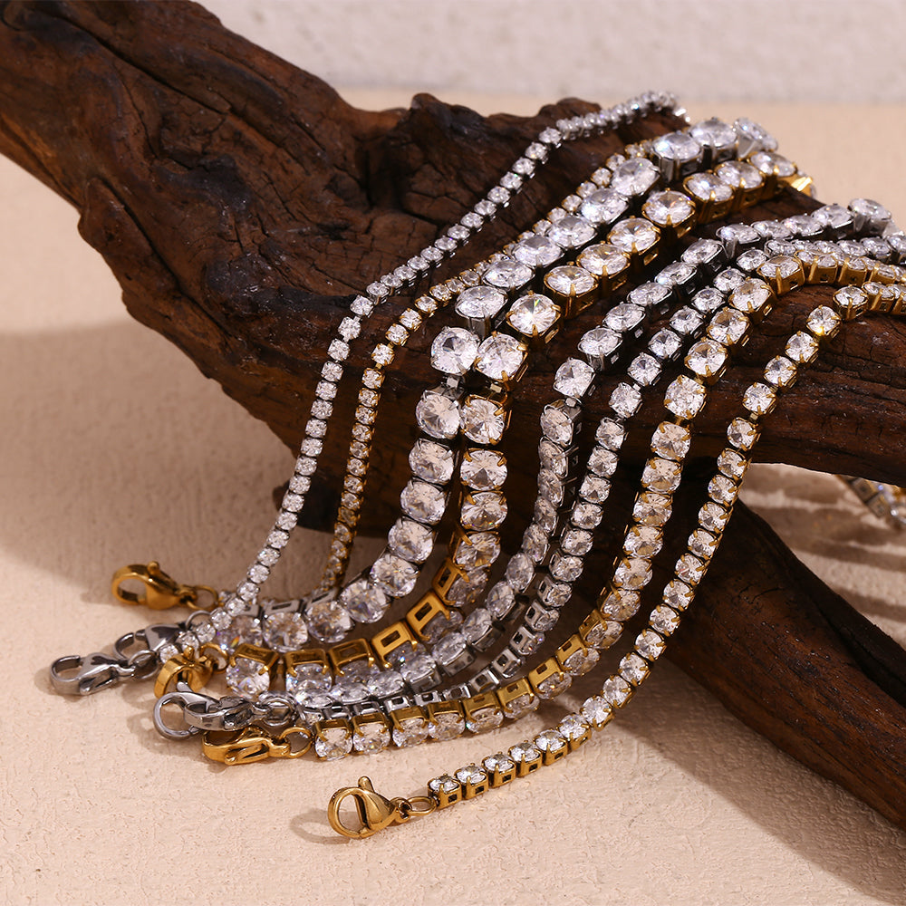 Zirconia Tennis Bracelet