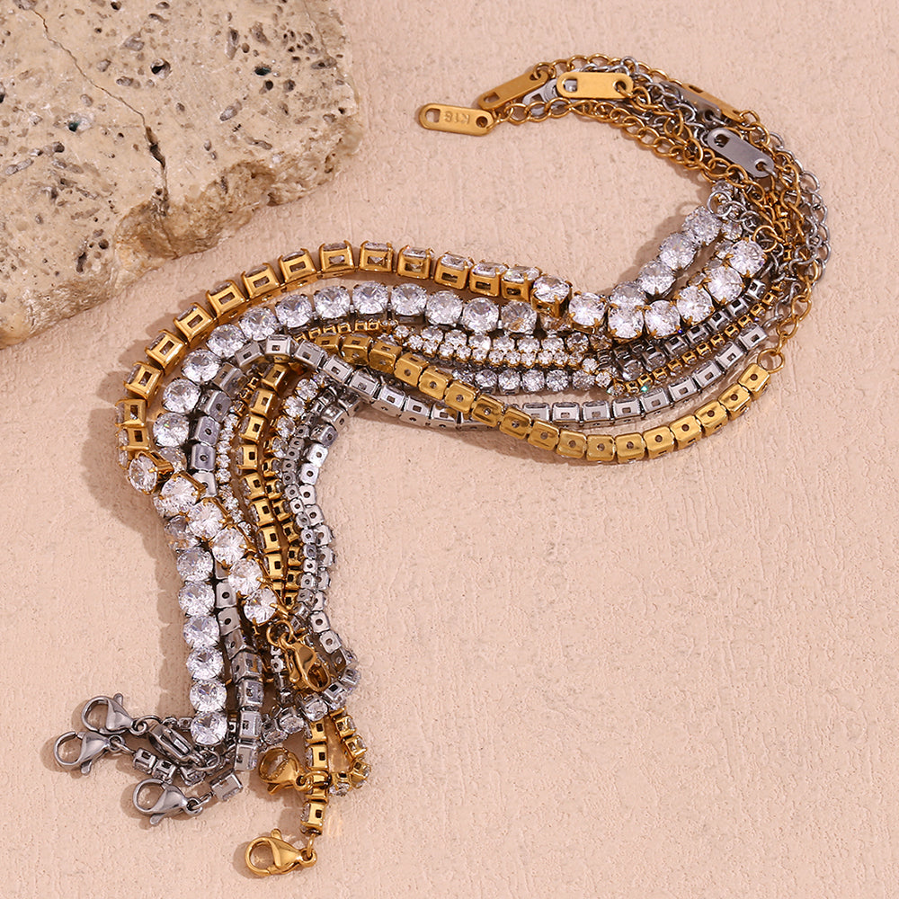 Zirconia Tennis Bracelet