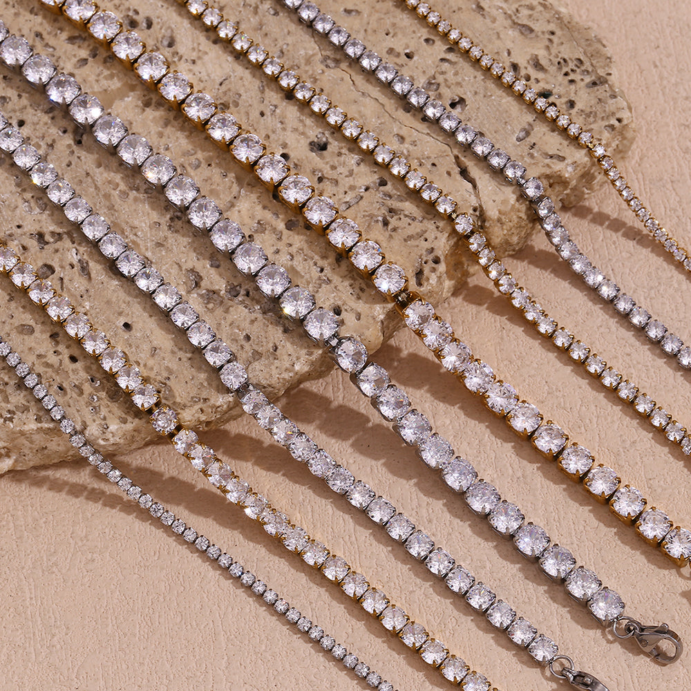 Zirconia Tennis Bracelet