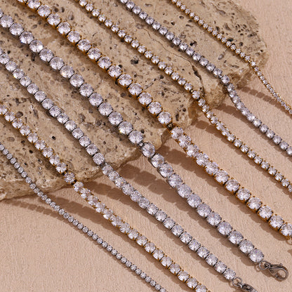 Zirconia Tennis Bracelet
