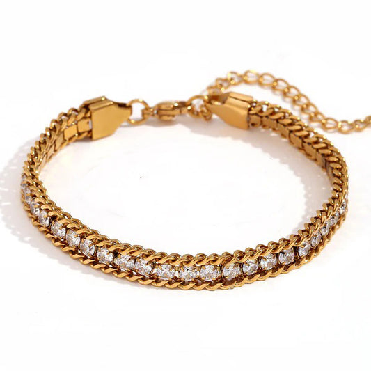 Zircon Dazzle Bracelet