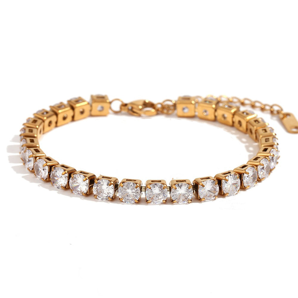 Zirconia Tennis Bracelet