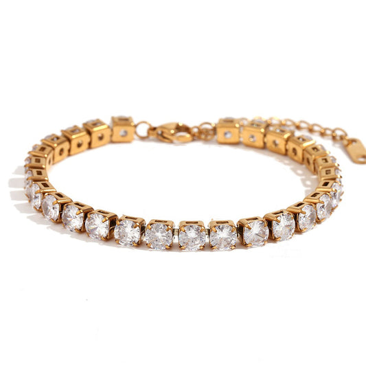 Zirconia Tennis Bracelet