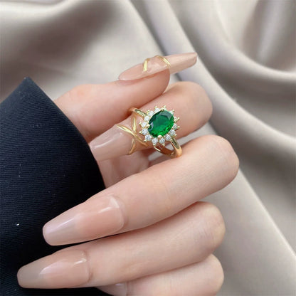 Emerald Gem Ring