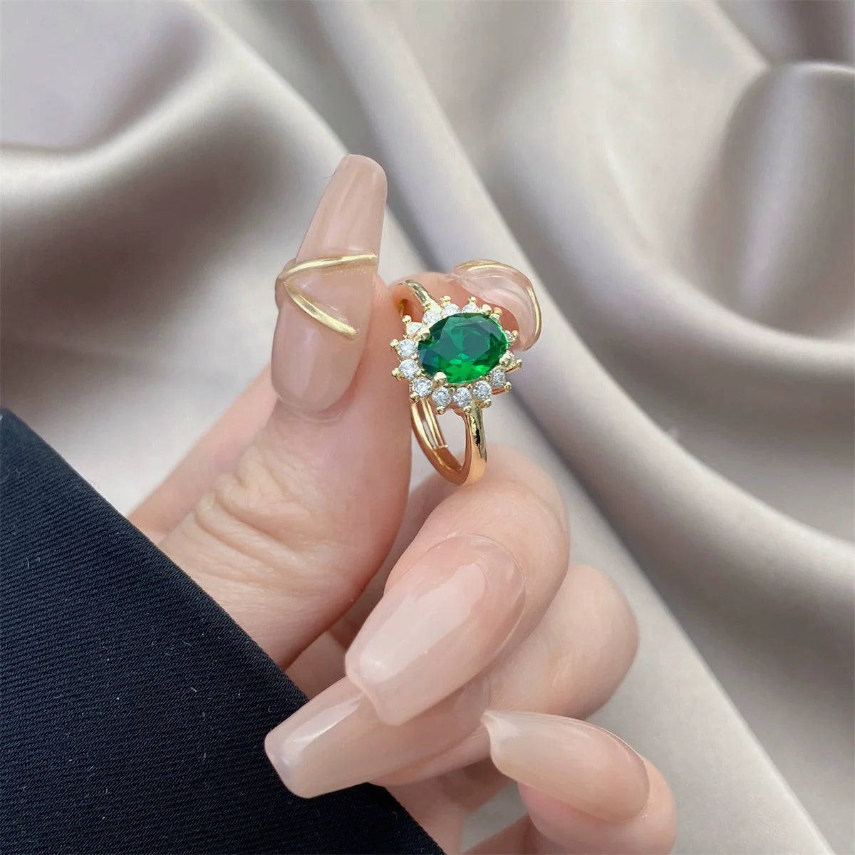 Emerald Gem Ring