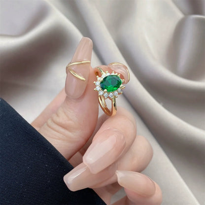 Emerald Gem Ring